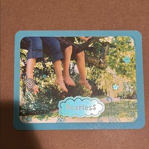 Fearless Decorative Card